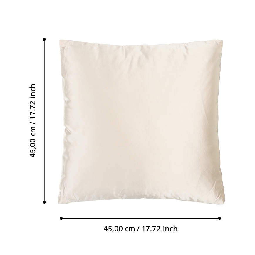 Eglo 420272 - Pernă decorativă KYONAN 45x45 cm crem