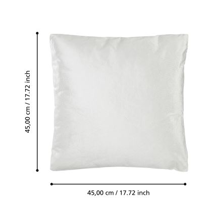 Eglo 420286 - Pernă decorativă SINGU 45 x 45 cm, albă