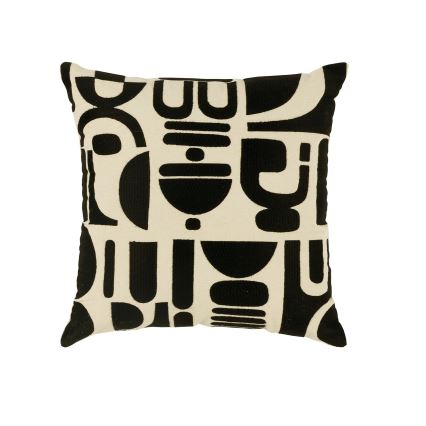 Eglo 420307 - Pernă decorativă CHEVERY 45 x 45 cm, crem/negru
