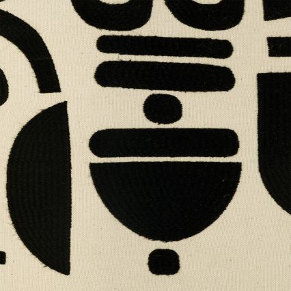 Eglo 420307 - Pernă decorativă CHEVERY 45 x 45 cm, crem/negru