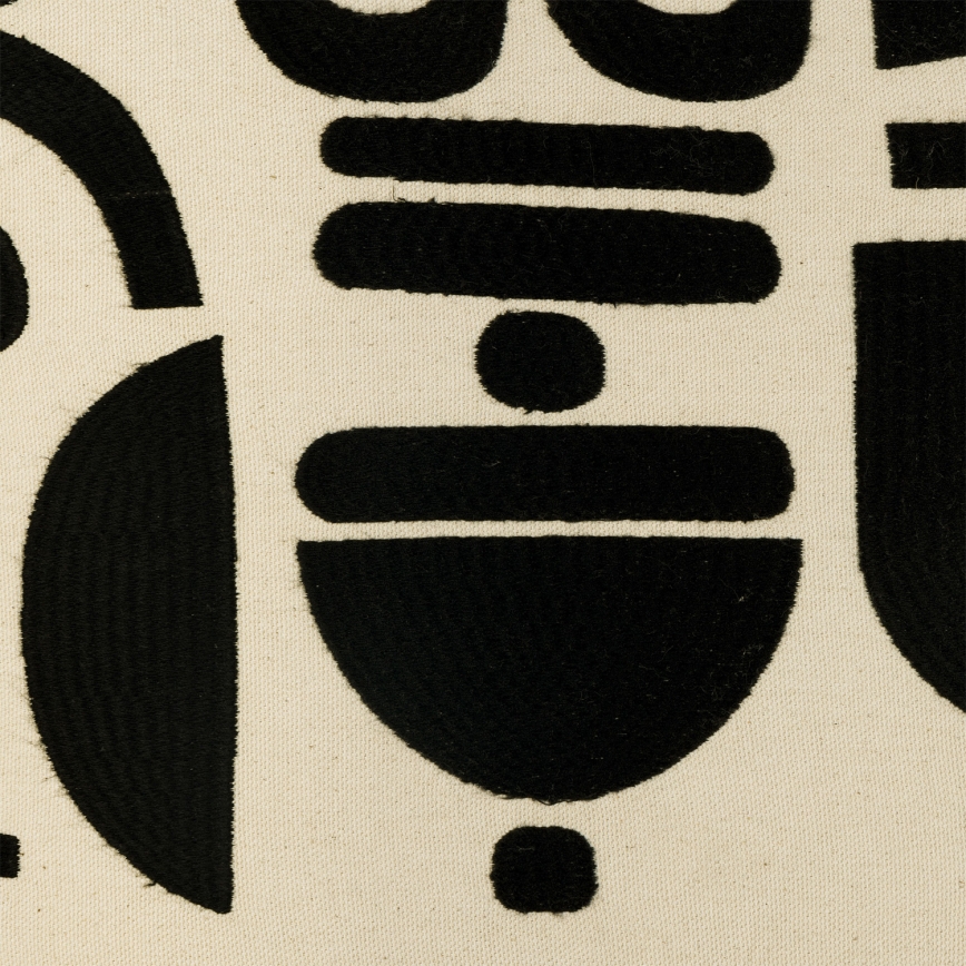 Eglo 420307 - Pernă decorativă CHEVERY 45 x 45 cm, crem/negru