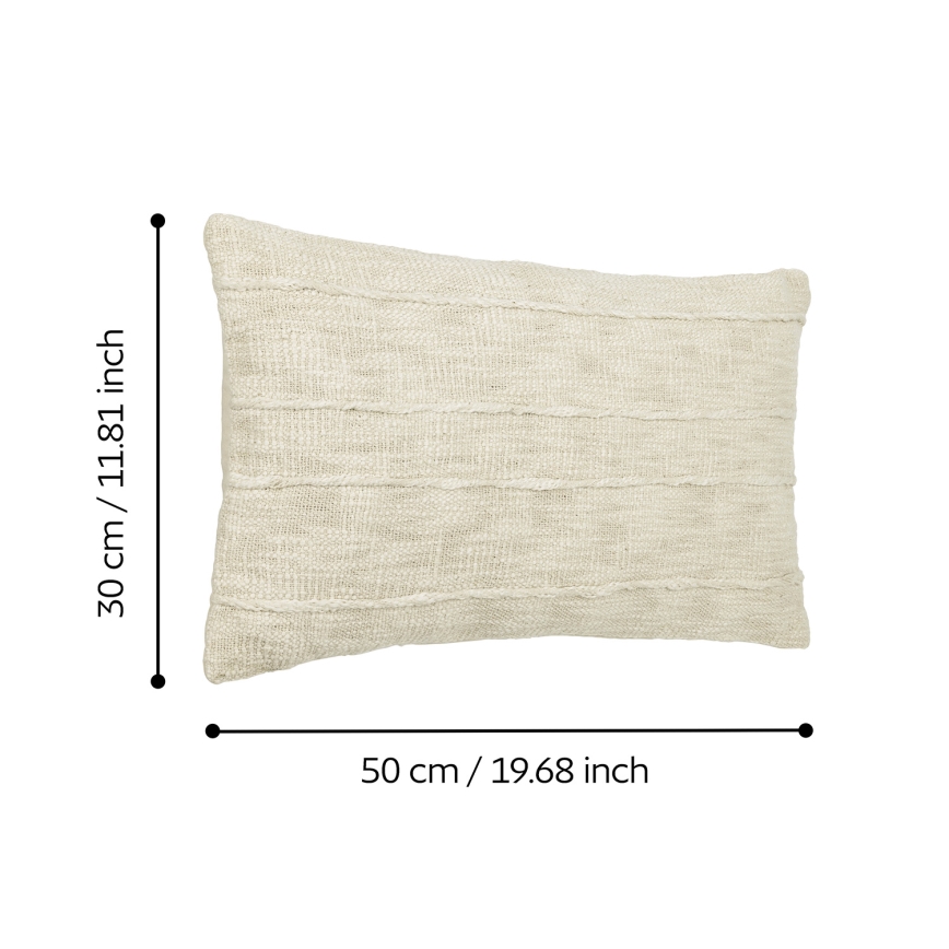 Eglo 420336 - Pernă decorativă SHILABO, 50 x 30 cm, bej