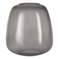 Eglo 421081 - Vază din sticlă DELNITE 24,5x23 cm neagră/fumurie