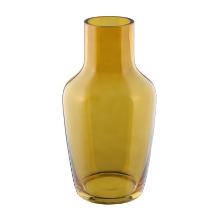Eglo 421223 - Vază din sticlă SIRANANA, 25 x 13,3 cm, galben/fumuriu