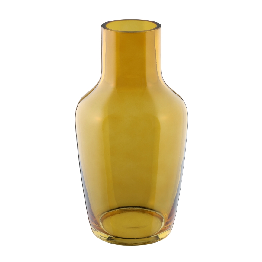 Eglo 421223 - Vază din sticlă SIRANANA, 25 x 13,3 cm, galben/fumuriu