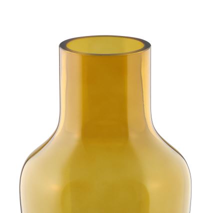 Eglo 421223 - Vază din sticlă SIRANANA, 25 x 13,3 cm, galben/fumuriu