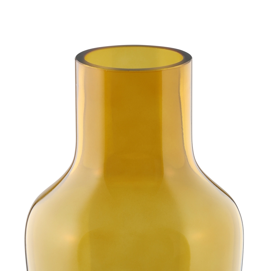 Eglo 421223 - Vază din sticlă SIRANANA, 25 x 13,3 cm, galben/fumuriu