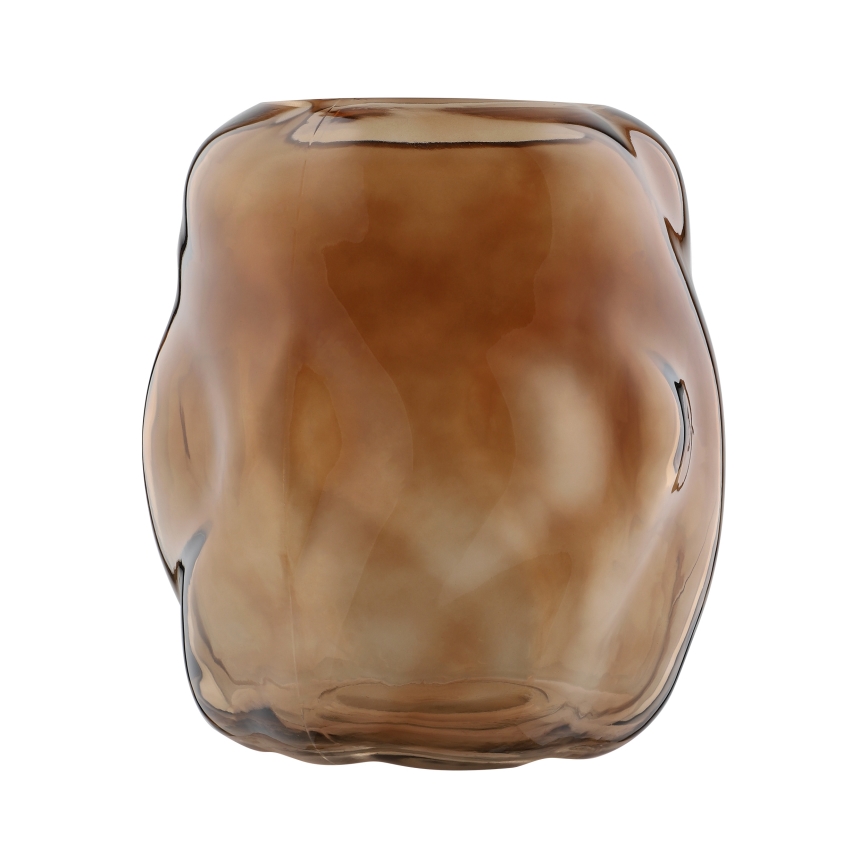 Eglo 421238 - Vază din sticlă MAROSAVA, 23 x 20 cm, maro/fumuriu
