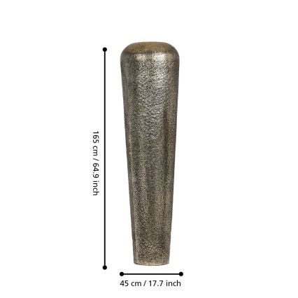 Eglo 421328 - Vază metalică MIYAZAKI 165x45 cm, finisaj bronz