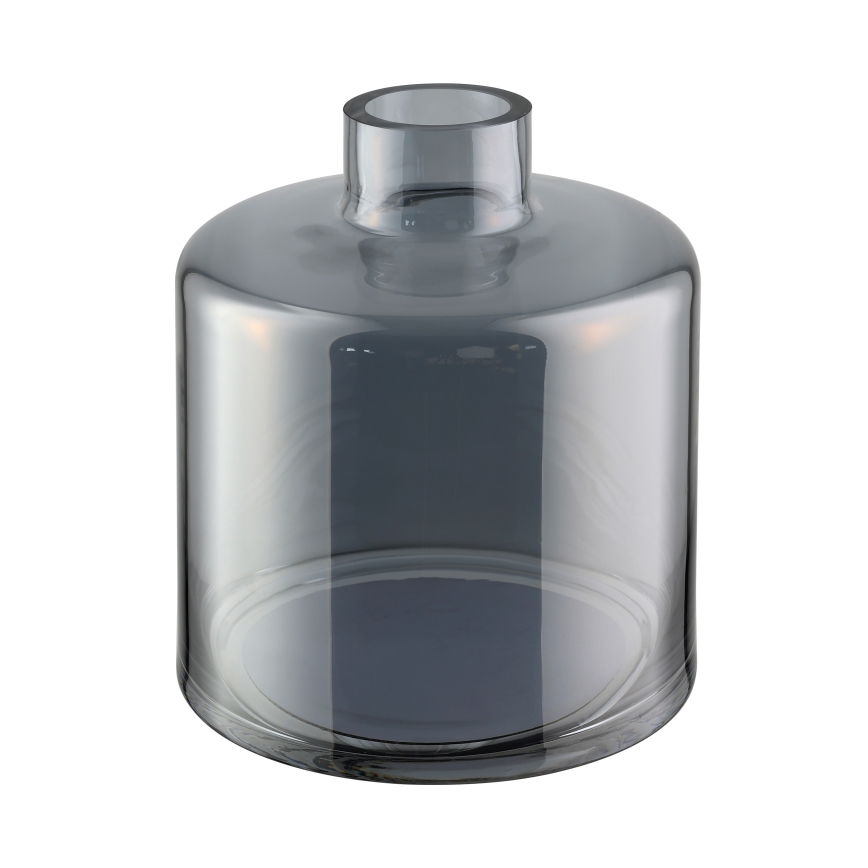 Eglo 421385 - Vază din sticlă NABAS 24,5x21 cm neagră/fumurie