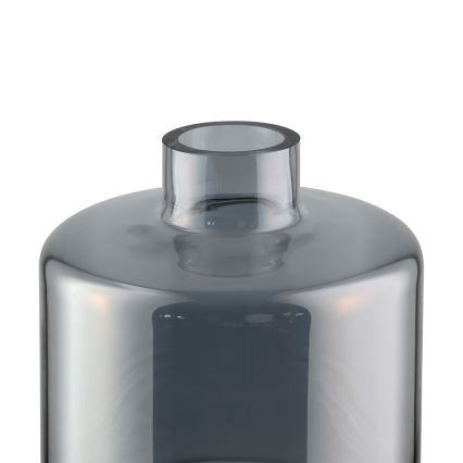 Eglo 421385 - Vază din sticlă NABAS 24,5x21 cm neagră/fumurie