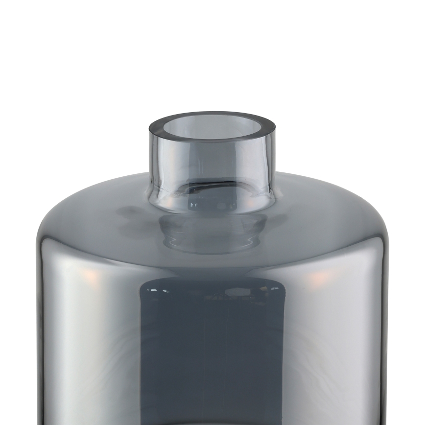 Eglo 421385 - Vază din sticlă NABAS 24,5x21 cm neagră/fumurie