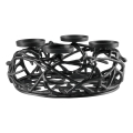 Eglo 422732 - Suport pentru lumânare OROQUIETA 13,5x35 cm, negru
