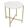 Eglo 424002 - Măsuță laterală TOWADA 46 cm decor marmură/auriu