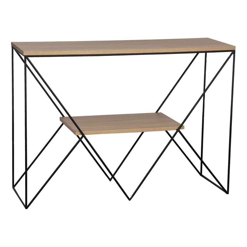 Eglo 424016 - Masă laterală OTAWARA 77x106 cm, maro/negru