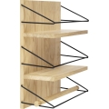 Eglo 424556 - Poliță de perete MAINTIMBATO 41x33 cm stejar