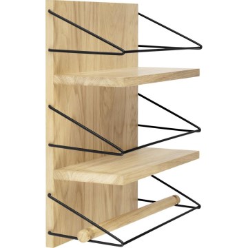 Eglo 424556 - Poliță de perete MAINTIMBATO 41x33 cm stejar