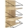 Eglo 424556 - Poliță de perete MAINTIMBATO 41x33 cm stejar