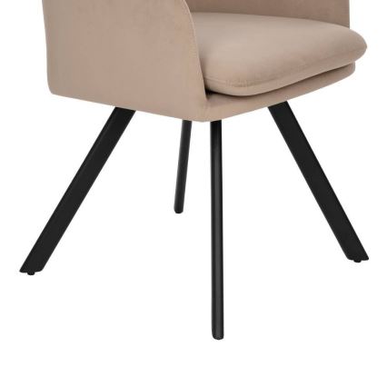 Eglo 424942 - Fotoliu APALIT 86x60 cm bej/negru