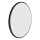 Eglo 425042 - Oglindă de perete BANI, diametru 31 cm, neagră