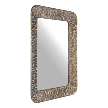 Eglo 425077 - Oglindă de perete TOAMASINA 100x70,5 cm bronzată