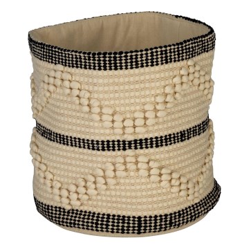Eglo 426518 - Coș decorativ TOYAMA 25x25 cm bej/negru