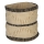 Eglo 426518 - Coș decorativ TOYAMA 25x25 cm bej/negru