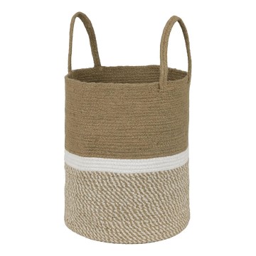 Eglo 426559 - Coș decorativ TOYAMA 40x30 cm maro