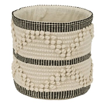 Eglo 426563 - Coș decorativ TOYAMA 20x20 cm bej/negru