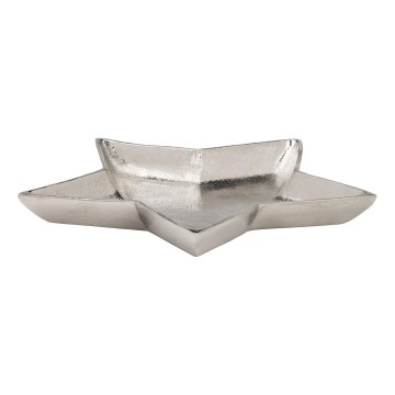 Eglo 427425 - Tavă decorativă AMBOLOSY 30x32 cm argintie