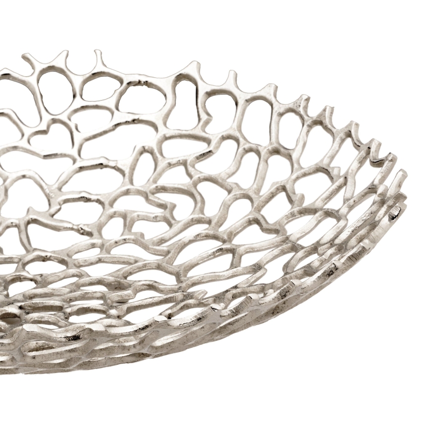 Eglo 427488 - Bol decorativ KIMITSU, Ø 45 cm, argintiu