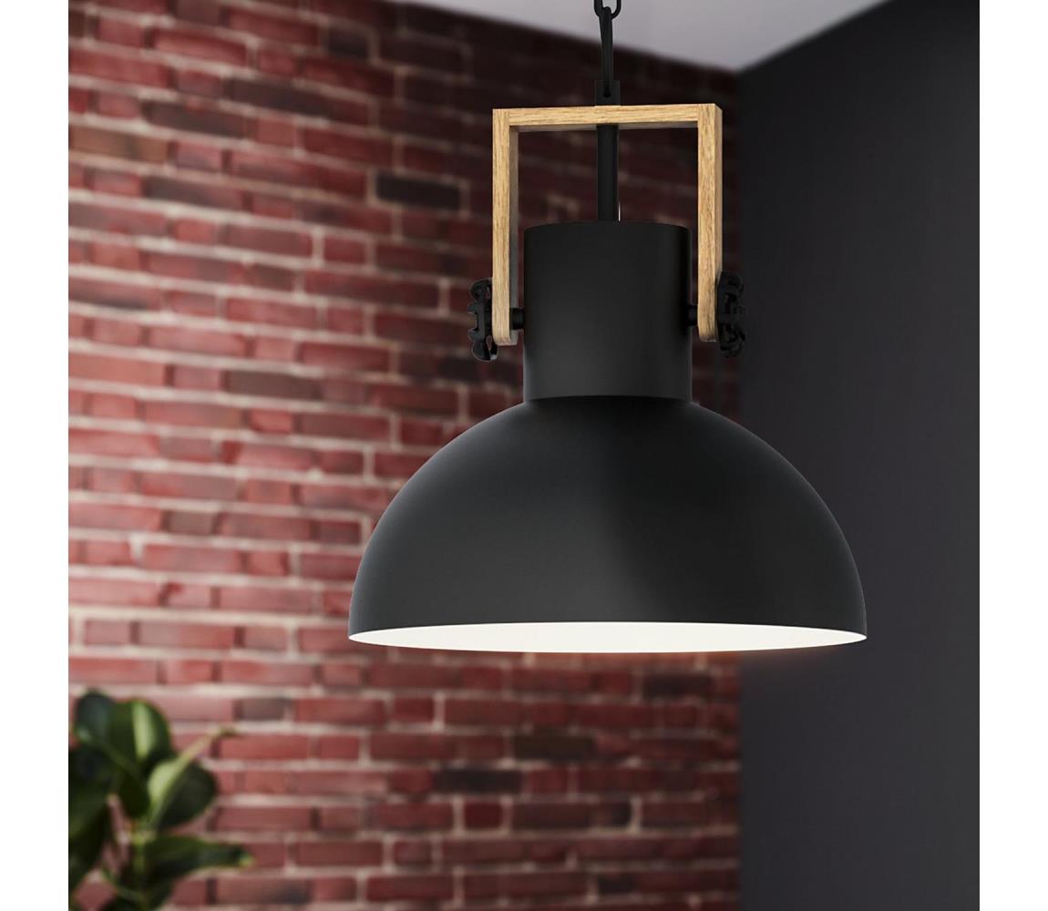 Eglo 43162 - Lustră pe lanț LUBENHAM 1xE27/28W/230V
