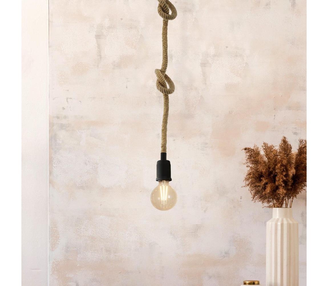 Eglo 43256 - Lustră pe cablu RAMPSIDE 1xE27/28W/230V