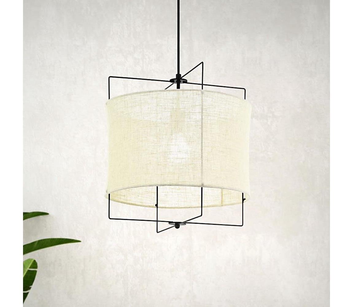 Eglo 43292 - Lustră pe cablu BRIDEKIRK 1xE27/60W/230V diam. 400mm