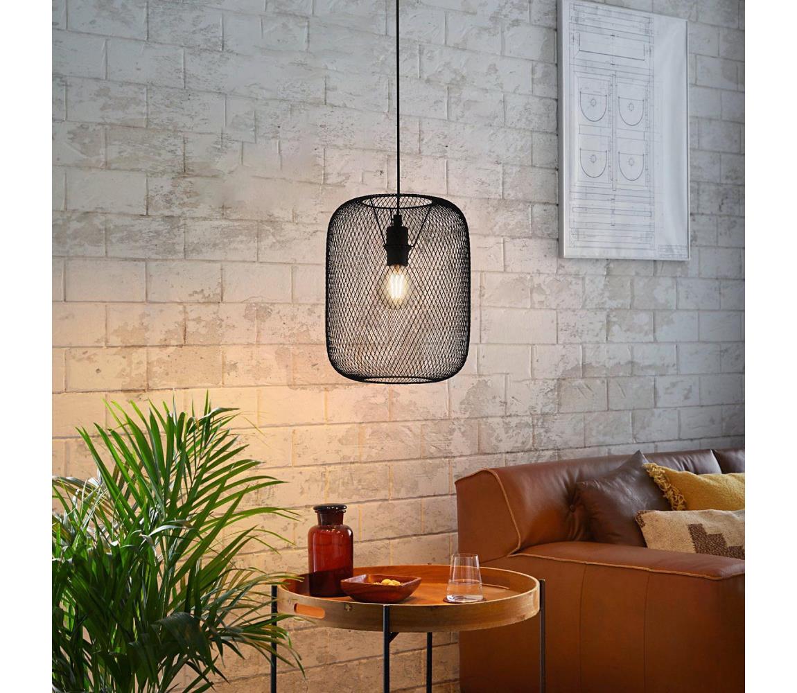 Eglo 43331 - Lustră pe cablu WRINGTON 1xE27/60W/230V