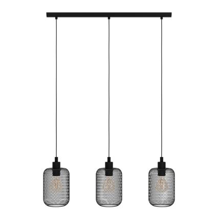 Eglo - Lustră pe cablu 3xE27/60W/230V