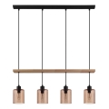 Eglo 43368 - Lampă suspendată pe cablu COOLMONT, 4xE14/40W/230V