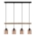 Eglo 43368 - Lampă suspendată pe cablu COOLMONT, 4xE14/40W/230V