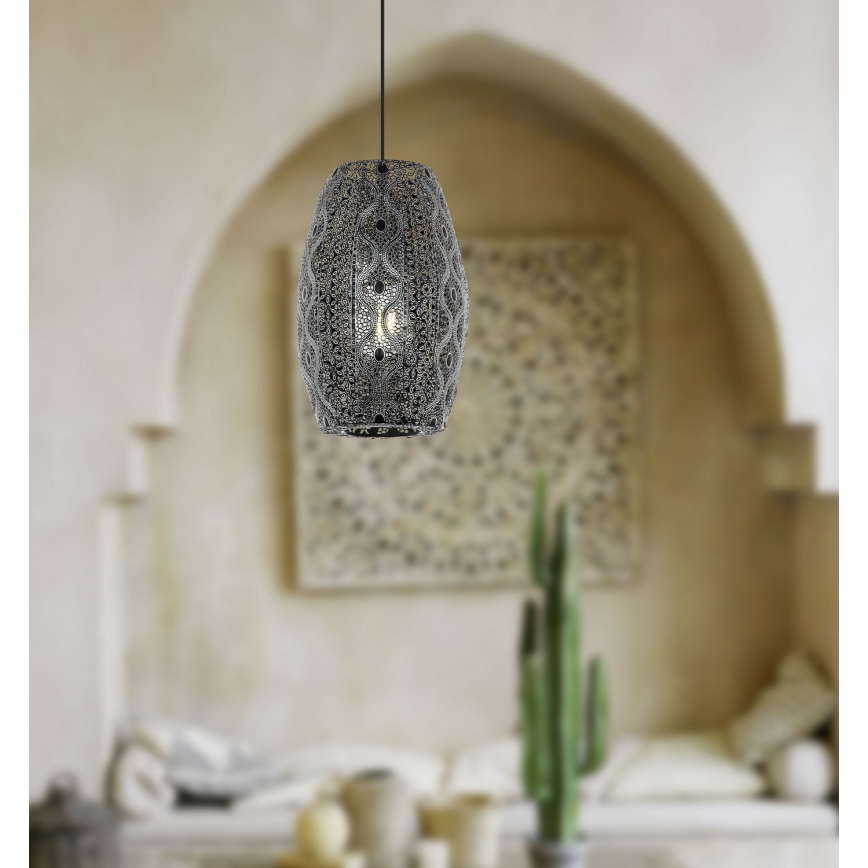 Eglo - Lustră pe cablu 1xE27/40W/230V