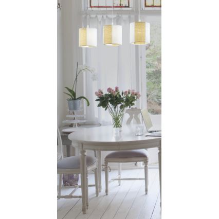 Eglo - Lustră pe cablu 3xE27/40W/230V