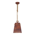 Eglo 43404 - Lustră suspendată pe cablu MEOPHAM 1xE27/60W/230V