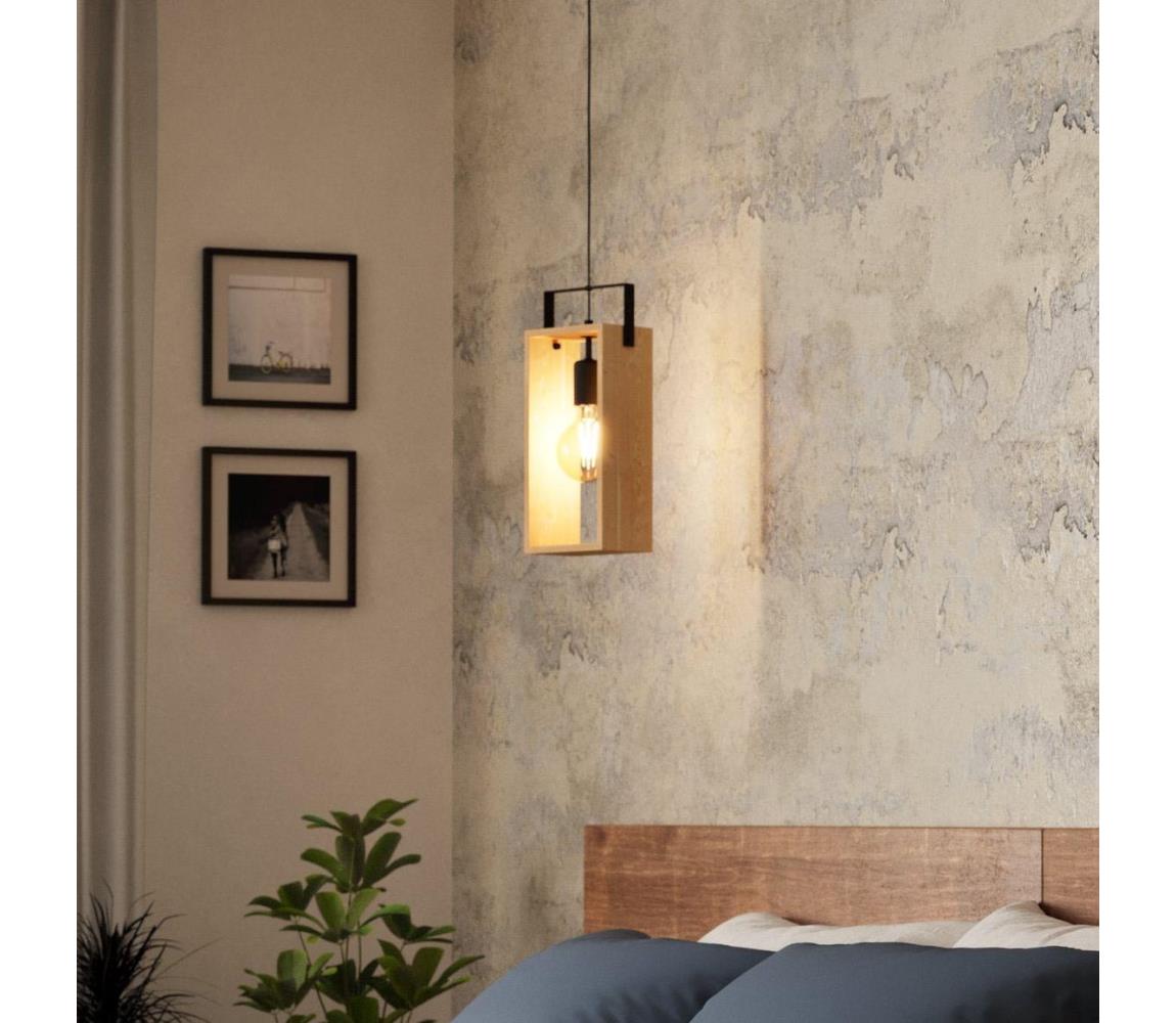 Eglo 43413 - Lustră pe cablu FAMBOROUGH 1xE27/40W/230V