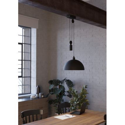 Eglo - Lustră pe cablu 1xE27/40W/230V