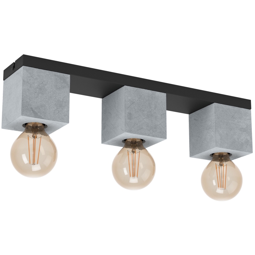 Eglo 43596 - Lustră aplicată PRESTWICK 3xE27/40W/230V