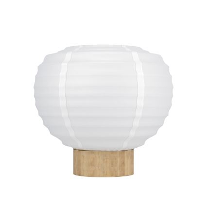Eglo - Lampă de masă 1xE27/40W/230V alb/bej