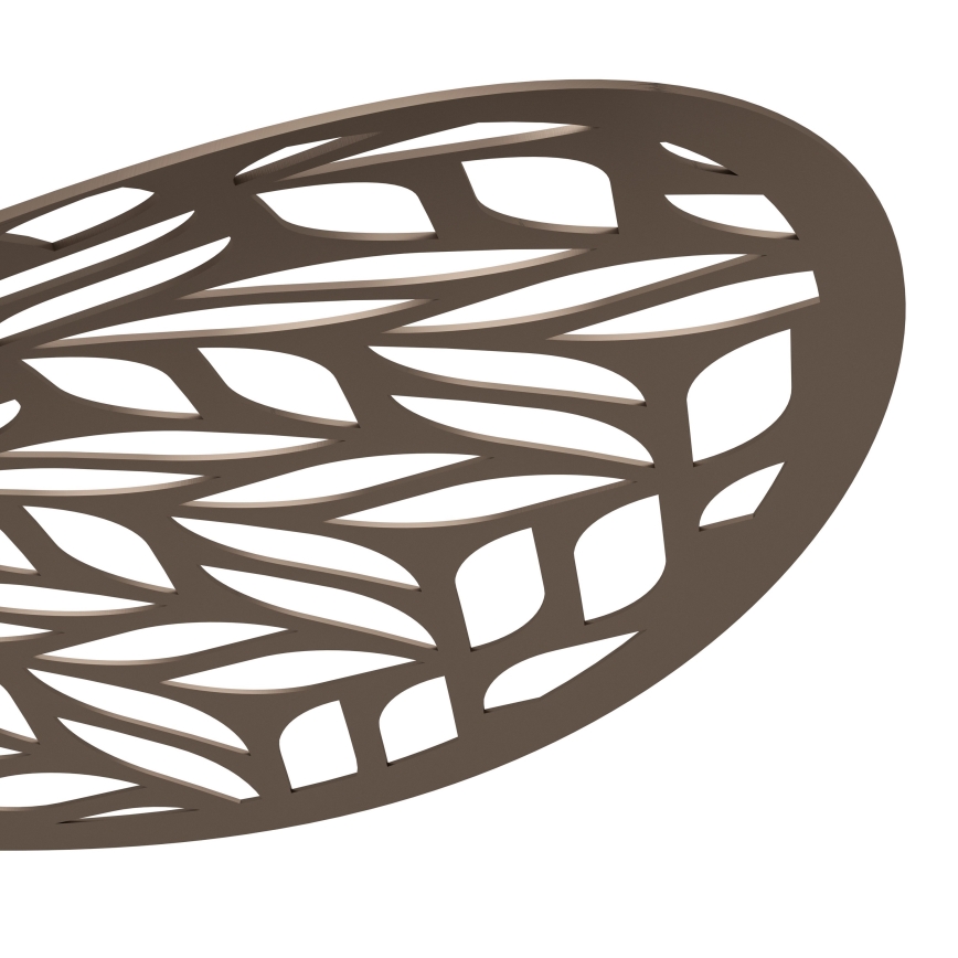 Eglo - Pendul cu cablu 1xE27/60W/230V, Ø 40 cm, bronz