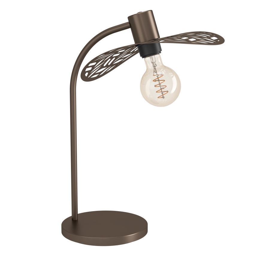 Eglo - Lampă de masă 1xE27/60W/230V, bronz