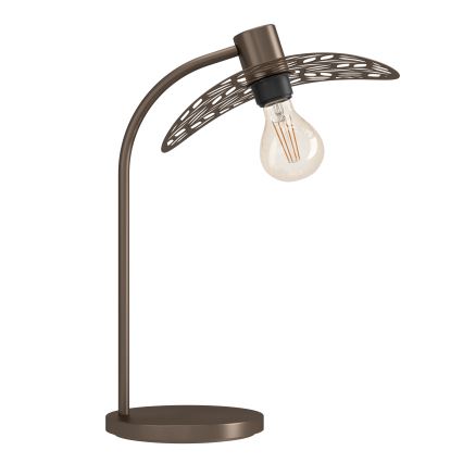 Eglo - Lampă de masă 1xE27/60W/230V, bronz