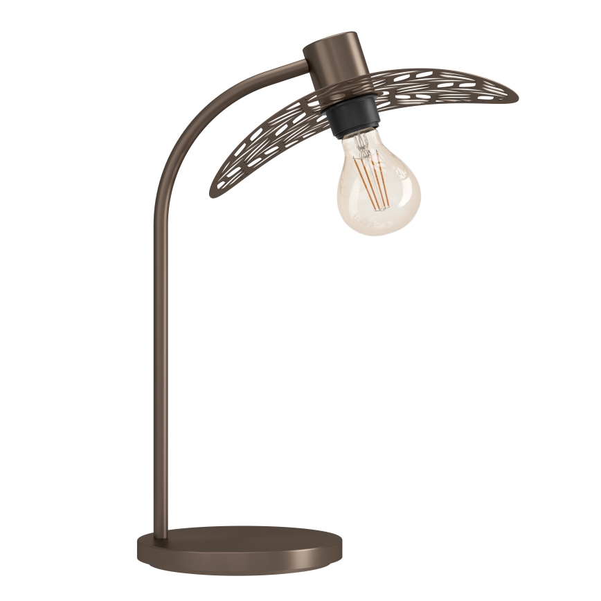 Eglo - Lampă de masă 1xE27/60W/230V, bronz