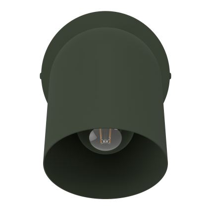 Eglo - Aplică de perete tip spot 1xE14/40W/230V verde